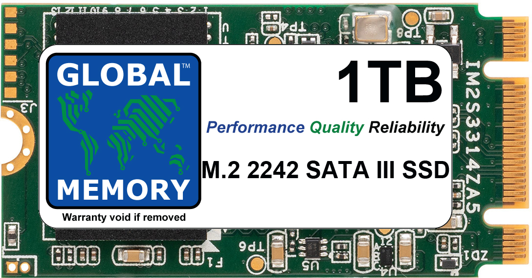 1TB M.2 2242 NGFF SATA 3 SSD FOR LAPTOPS / DESKTOP PCs / SERVERS / WORKSTATIONS - Click Image to Close